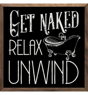 Get Naked Relax Unwind Black